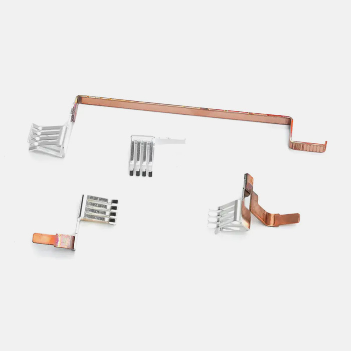 Časti pečiatkov založené na medi